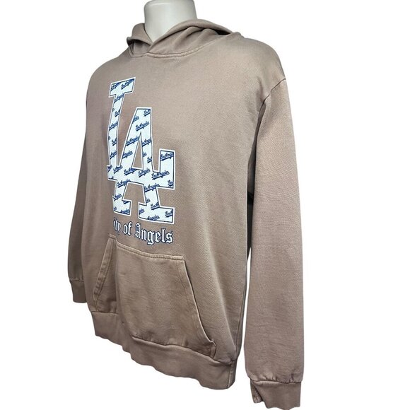 Lane Seven L/7 Los Angeles Dodgers Style City of Angels Logo Pullover Hoodie M - Picture 7 of 9